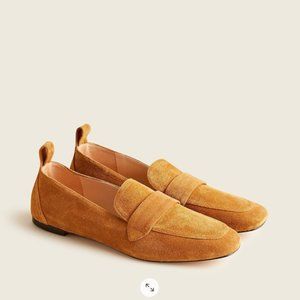 NWOT J.CREW Suede “Marie Tab” Loafers (Size 9) (Made in Morocco)